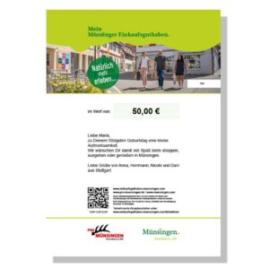 Einkaufsguthaben Münsingen Download