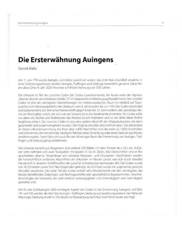 BUCH: Auinger Lesebuch – Bild 2