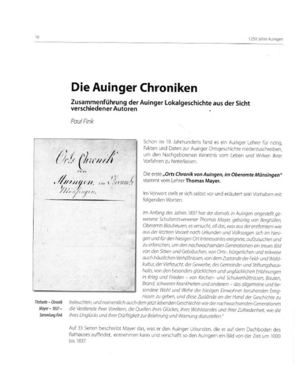 BUCH: Auinger Lesebuch – Bild 7