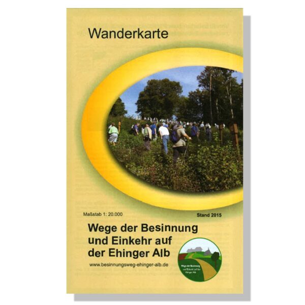 KARTE: Wege der Besinnung und Einkehr auf der Ehinger Alb