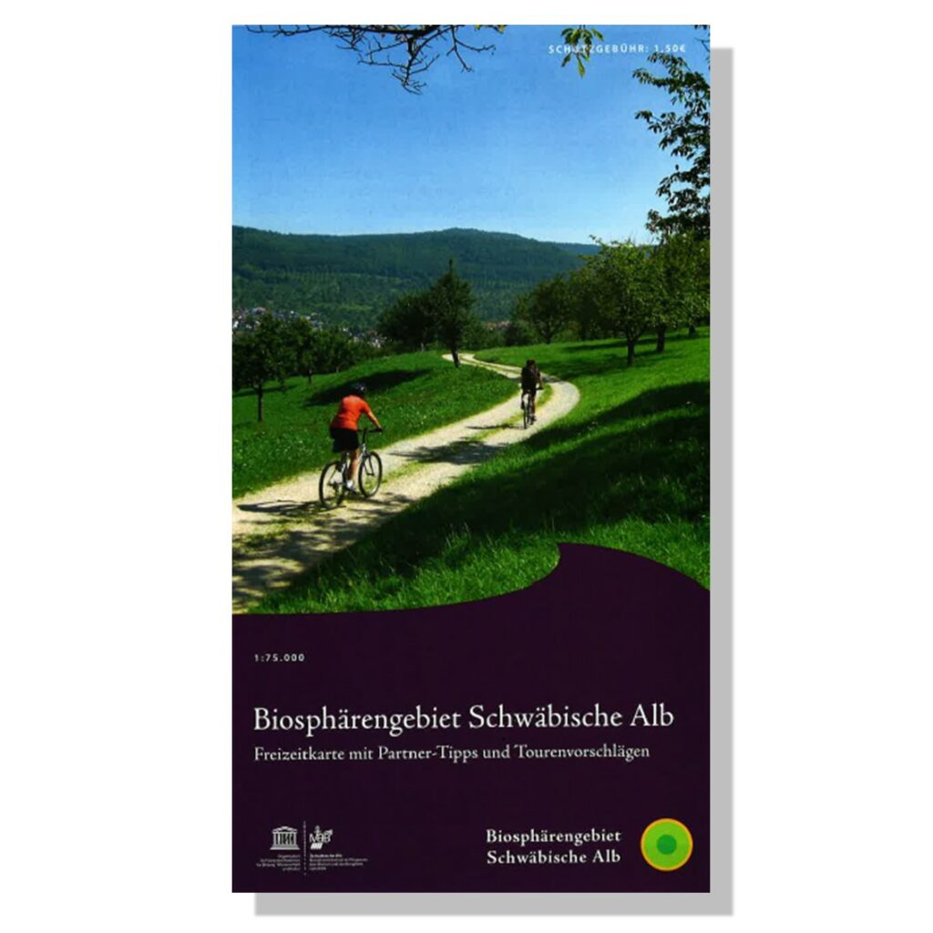 KARTE: Freizeitkarte Biosphärengebiet Schwäbische Alb