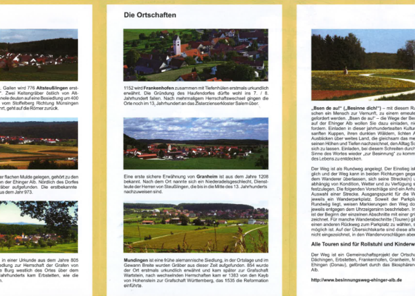 KARTE: Wege der Besinnung und Einkehr auf der Ehinger Alb – Bild 4