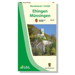 KARTE: Wanderkarte Ehingen - Münsingen