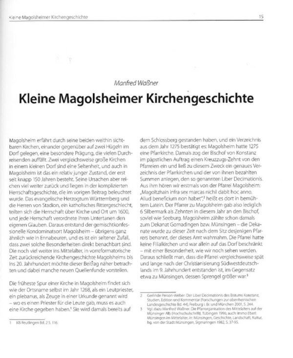 BUCH: 750 Jahre Magolsheim – Bild 3