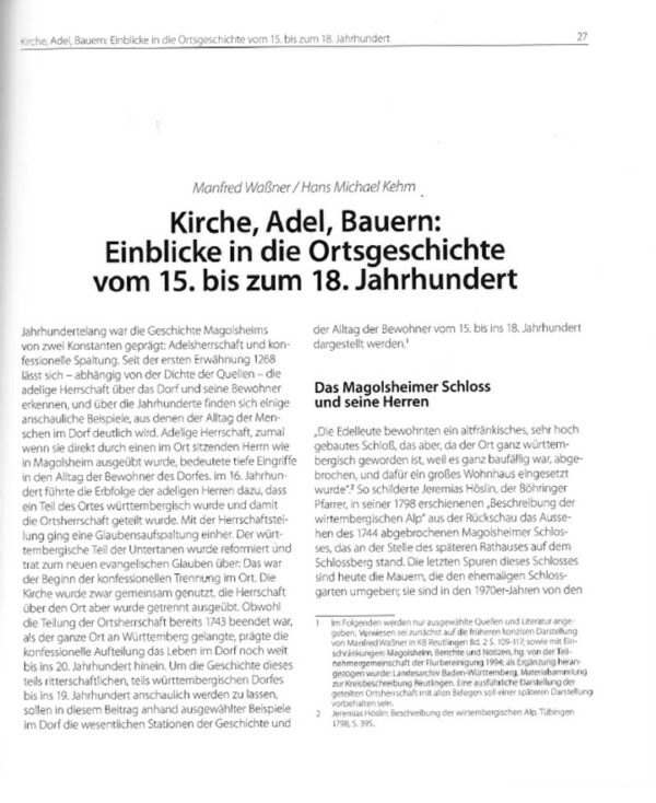 BUCH: 750 Jahre Magolsheim – Bild 4