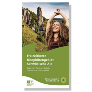 SCHWÄBISCHE ALB: Freizeitkarte Biosphärengebiet Schwäbische Alb