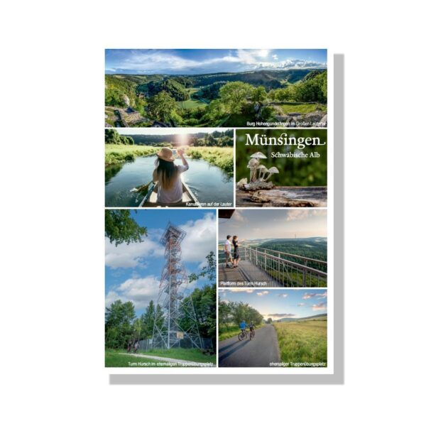 POSTKARTE: Collage Natur