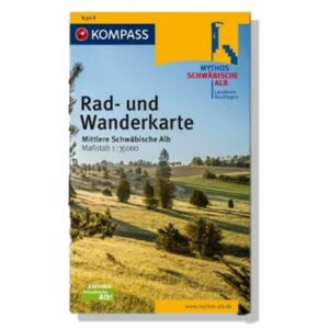 KARTE: Rad- und Wanderkarte Mittlere Schwäbische Alb