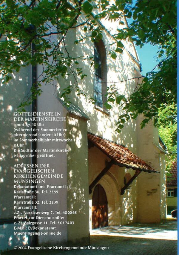 HEFT: Evangelische Martinskirche Münsingen – Bild 3